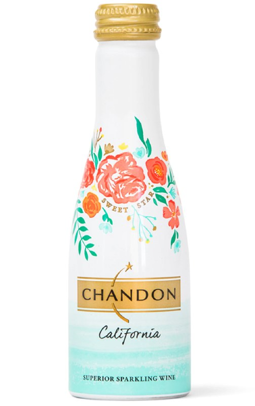 Chandon California Rose Sparkling Wine, 750 ml Glass Bottle 