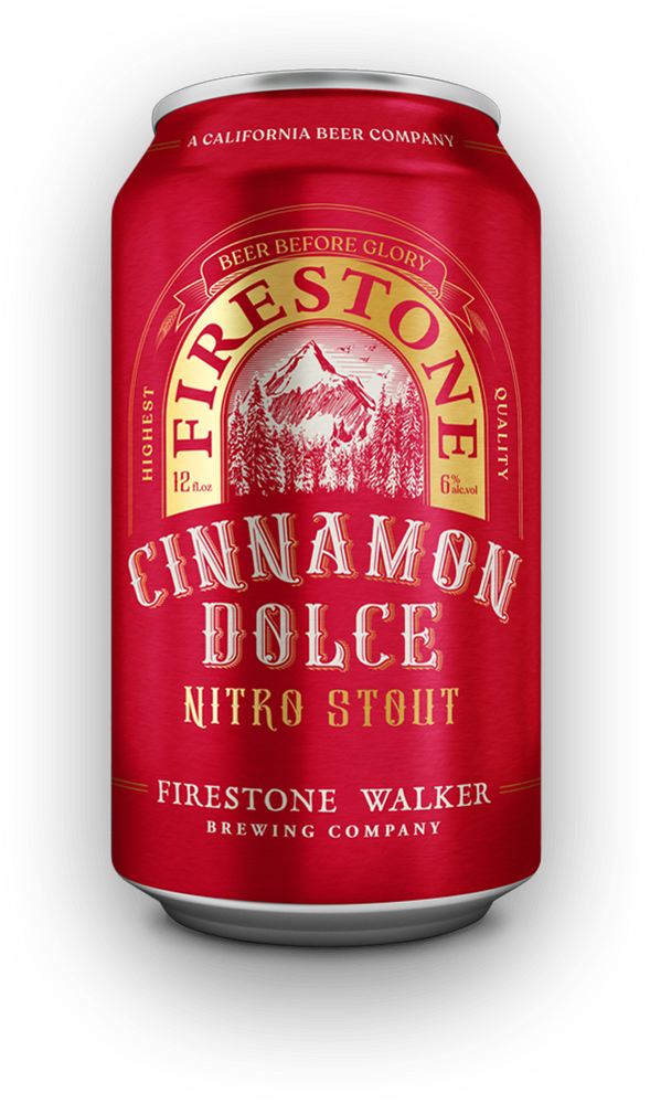 Firestone Cinnamon Dolce Nitro Stout Cans